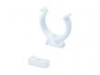 Afl�bsr�rholder 50mm hvid