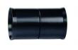 Hekaplast 75 mm PEH-samlemuffe til korrugeret kabelr�r, sort