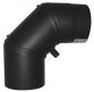 Metalbestos 180 mm 90� kn�r�r m/ smig og renseklap