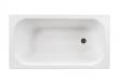 Gustavsberg badekar t/indbygning - 130 x 70 - 1 rygl�n