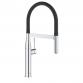 Grohe Essence New k�kkenarmatur m/profi-bruser - Krom