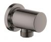 Grohe tilslutningsb�jning til bruseslange - Poleret hard graphite