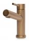 Nortiq Medan h�ndvaskarmatur m/bundventil - B�rstet messing