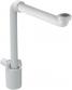 Duravit pladssparende vandl�s 1 1/4'' Hvid