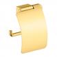Damixa Zen toiletrulleholder m/l�g - B�rstet messing