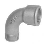 GF Galvaniseret b�jning - Muffe/nippel - 1/2