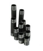 Sort nippelr�r assorterede st�rrelser - 1/2