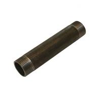 Sort nippelr�r 3/4