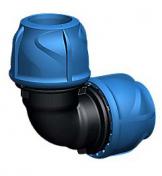 iJOINT 32 mm vinkel 90&deg;, PP, PN16