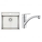 Lavabo Nexus 50 k�kkenvask M/Grohe start k�kkenarmatur