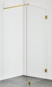 Hafa Infinity brusev�g - Klar glas - Messing - 90 cm