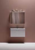 Hafa GO 800 Komplet m�bel m/spejlskab - Hvid