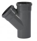 Afl&oslash;bsgrenr&oslash;r 110/110 mm gr&aring; - 45gr