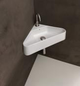 Lavabo Axa Corner 56 h�ndvask t/v�g eller bord - 1 hanehul