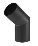 VMZINC kn�r�r 45 grader 80 mm forpatineret ANTHRA-ZINC indvendig