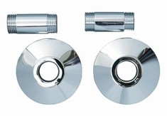 Str&oslash;mberg tilslutningss&aelig;t TS5 57mm - Krom