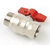 Cimberio RED 6 kuglehane muffe/nippel messing 3/4