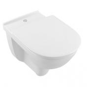 Gustavsberg 4G95 Care HF v�gh�ngt toilet 46cm h�j - Hvid