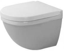 Duravit Starck 3 compact v&aelig;gh&aelig;ngt toilet m/skjult montering og wondergliss