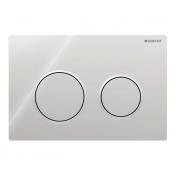 Geberit Kappa 21 betjeningsplade - Blank/mat krom