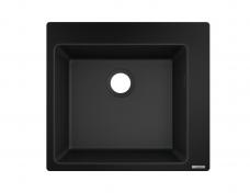 Hansgrohe S510-F450 k�kkenvask i komposit - Graphite black