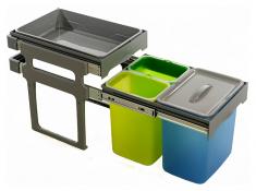 Intra Juvel Tank 40-3 affaldsbeholder m/3 spande og udtr�ksbakke