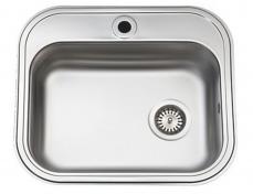 Alterna Uni k�kkenvask med hanehul 48x34cm