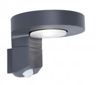 Lutec Diso Solar udend�rs v�glampe m/solceller og sensor - Gr�