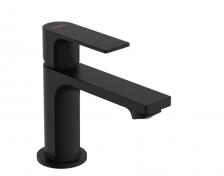 Hansgrohe Rebris E 80 h�ndvaskarmatur m/Coolstart og bundventil i metal - Mat sort