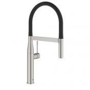 Grohe Essence New k�kkenarmatur m/profi-bruser - Supersteel