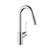Hansgrohe Cento XL k�kkenarmatur m/udtr�k - Krom