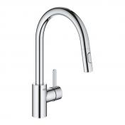 Grohe NEW Eurosmart Cosmopolitan k�kkenarmatur m/udtr�k  - Krom