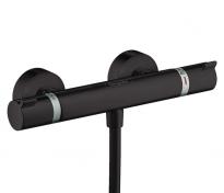 hansgrohe Ecostat Comfort brusetermostat m/rosetter - Mat sort