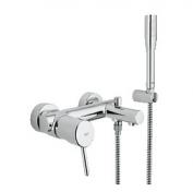 Grohe Concetto brusearmatur til kar inkl. h�ndbruser