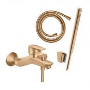 hansgrohe Talis E komplet badekararmatur - B�rstet bronze