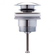 Duravit push-open bundventil - Krom