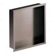 Damixa Zen badev�relseshylde til indbygning - Firkantet - B�rstet grafitgr�