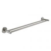 Grohe Essentials dobbelt h�ndkl�deholder 600mm - Steel