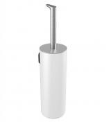 Outlet - Pressalit Style toiletb�rste t/v�g eller gulv - B�rstet st�l/hvid