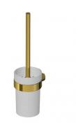 Gustavsberg Square toiletb�rste t/v�g - B�rstet messing