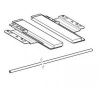If&ouml; Sense Art push-open skinnes&aelig;t til skuffe - 1200 mm