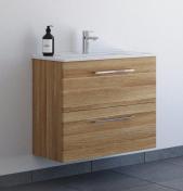 Dansani Mido+ 80 MINI m�belpakke m/Amber vask og 2 skuffer - Varm eg