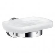 Smedbo Home s�besk�l til v�g - Krom/Mat glas