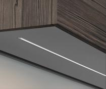 Dansani Lys indvendig vandret og underlight m/lysstyring �bent skab B40 cm