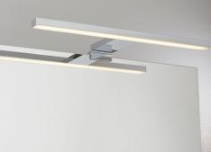 Cass�e Lungo spejllampe - V�g eller spejlmontage - Krom