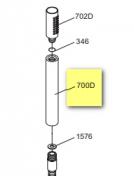 Skaft for metalslange til Vola T2 h�ndbruser