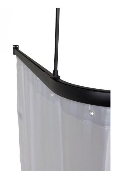 Leijma Stabil forh&aelig;ngsskinne - 90 x 170 - Mat sort