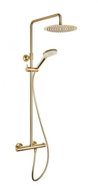 Hafa Fine komplet brusesystem &Oslash;300 - B&oslash;rstet messing