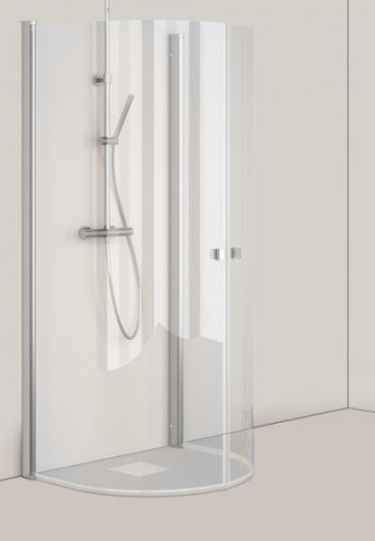 Hafa Igloo PRO U bruseniche til lige bagv&aelig;g eller hj&oslash;rne - 80x95 cm