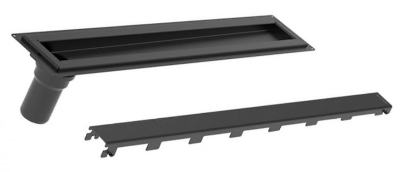 Blucher Waterline 900 mm afl&oslash;b m/Copenhagen Line rist - Sort